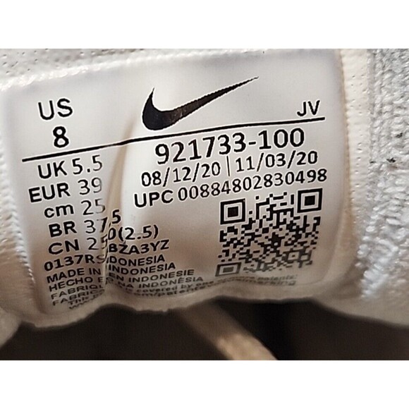 Nike Womens Shoes Sneakers Air Max 97 White Running Athletic US Size 8 M - Picture 7 of 8